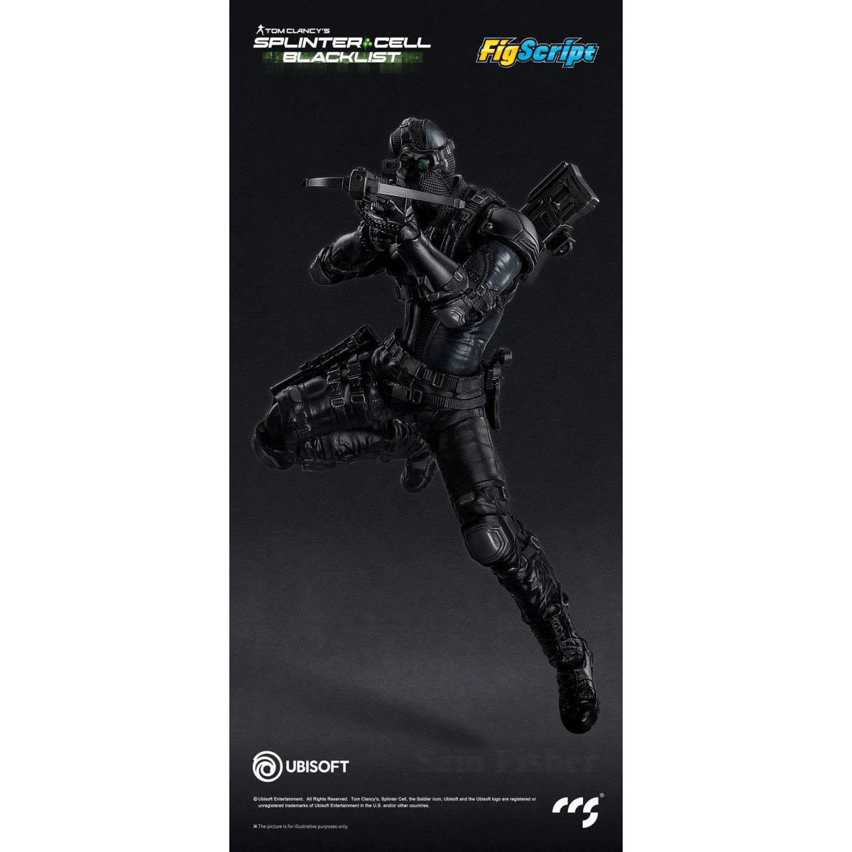 CCS TOYS - FigScript - Splinter Cell:Blacklist - Sam Fisher
