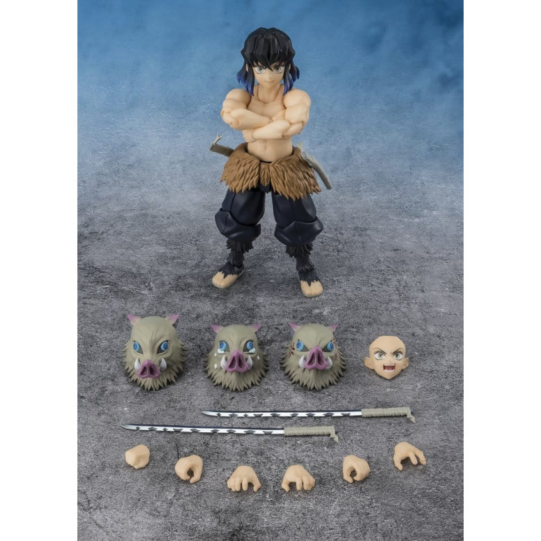 Tamashii Bandai - Inosuke Hashibira - Demon Slayer: Kimetsu no Yaiba SH Figuarts SHF