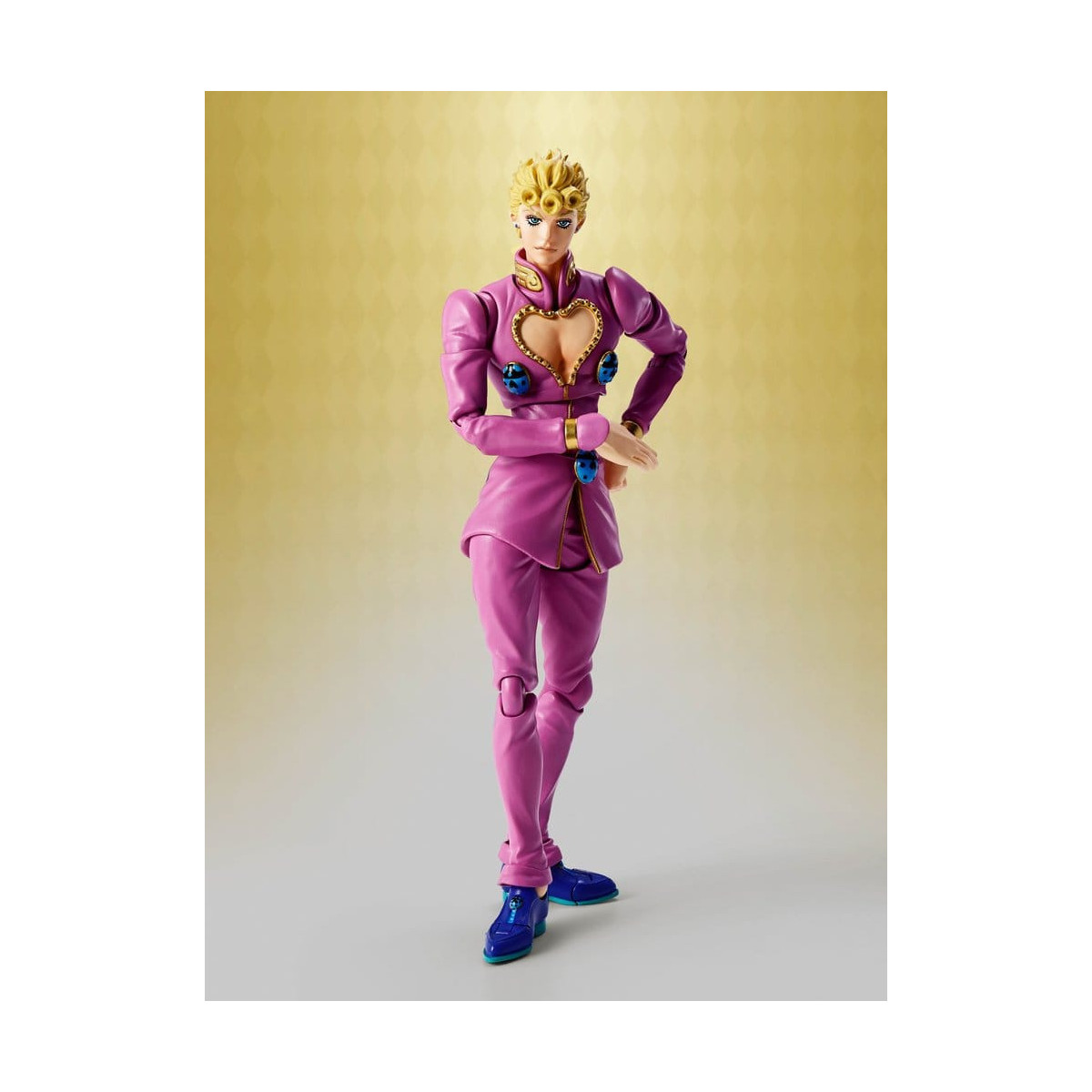 Tamashii Nations JoJo's Bizarre Adventure - GIORNO GIOVANNA - S.H. Figuarts SHF - Golden Wind