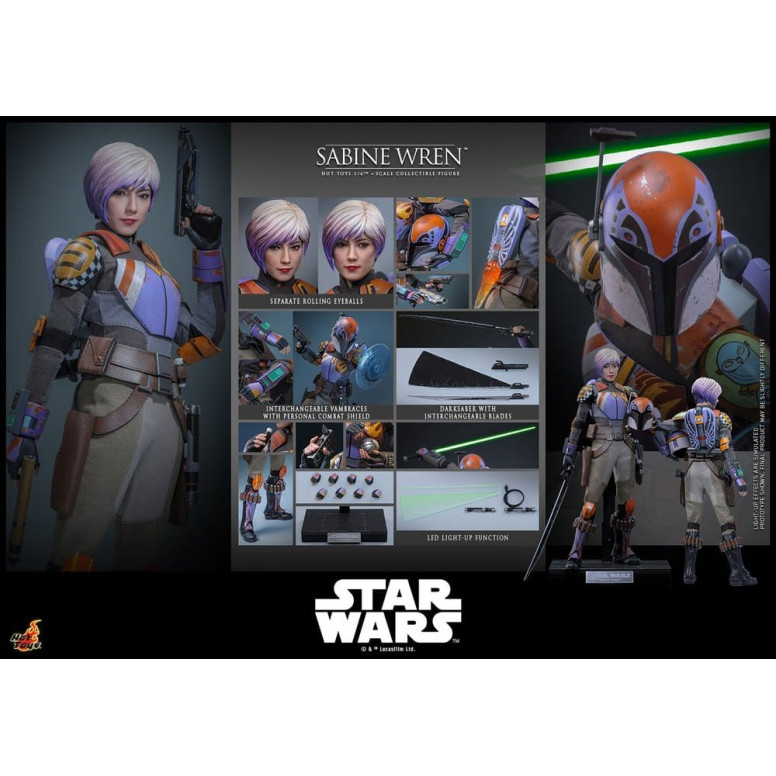 Hot Toys - Sabine Wren TMS 1/6 - Star Wars: Rebels
