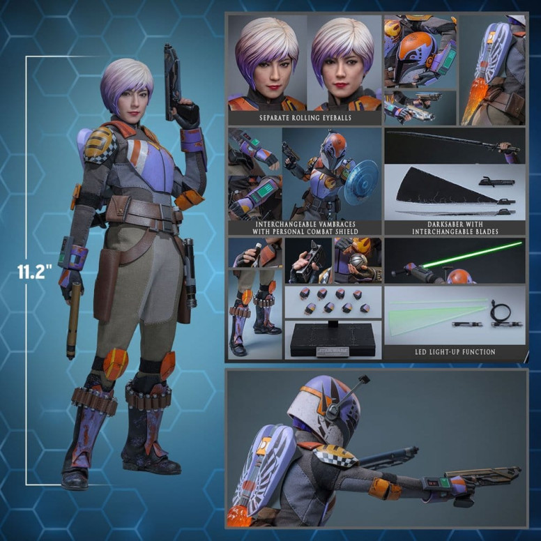 Hot Toys - Sabine Wren TMS 1/6 - Star Wars: Rebels