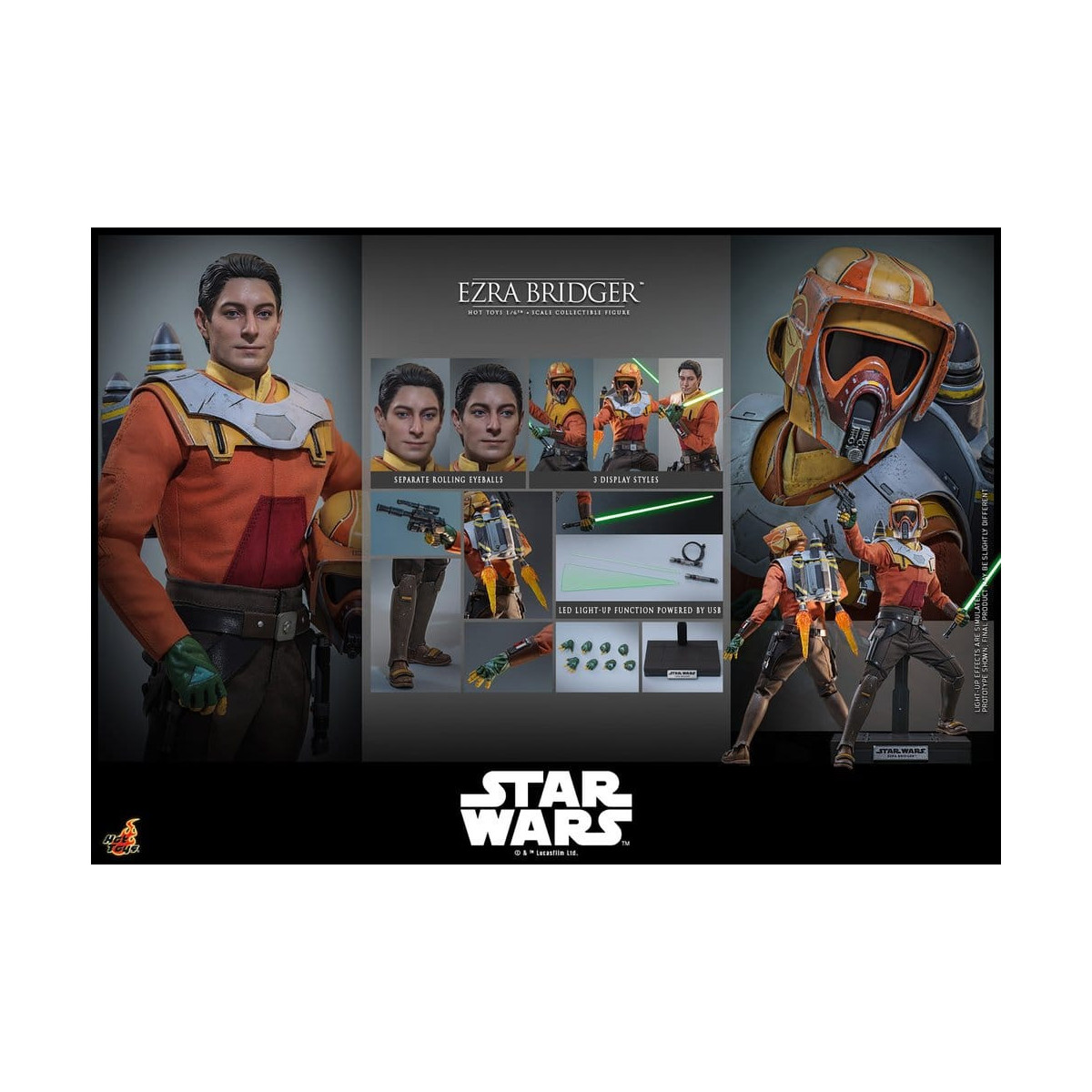 Hot Toys - Ezra Bridger TMS 1/6 - Star Wars: Rebels