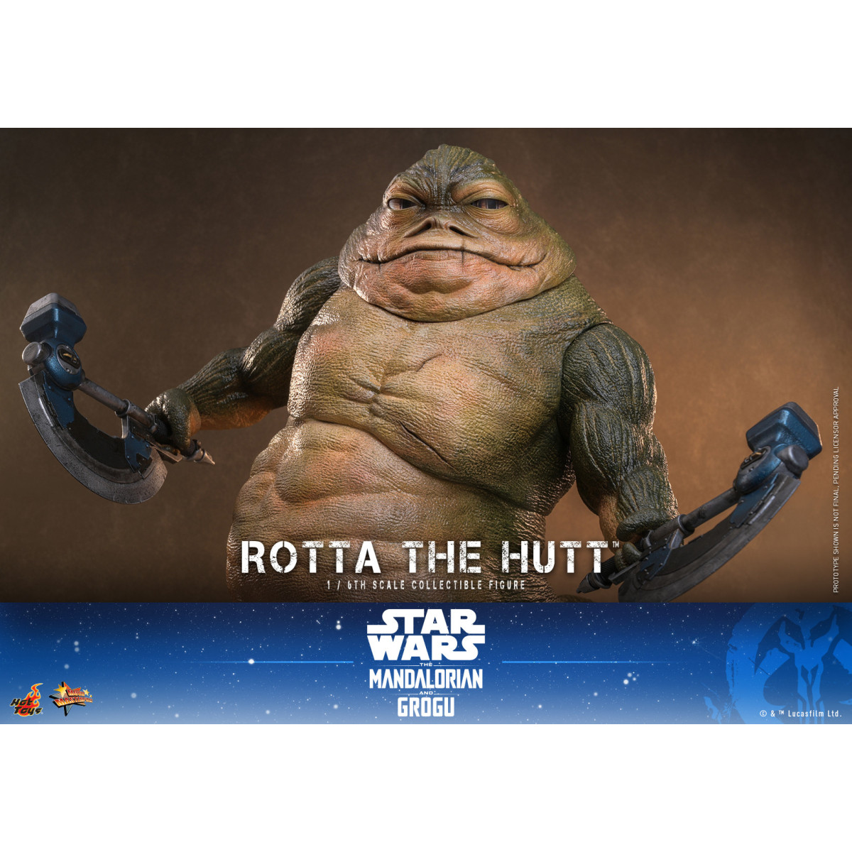 Hot Toys - Rotta The Hutt MMS 1/6 - Star Wars: The Mandalorian & Grogu