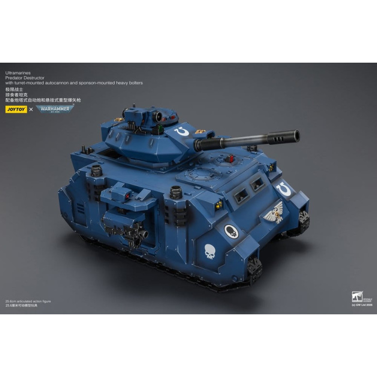 JoyToy - Space Marines - Ultramarines - Predator Destructor 1/18 - Warhammer 40K