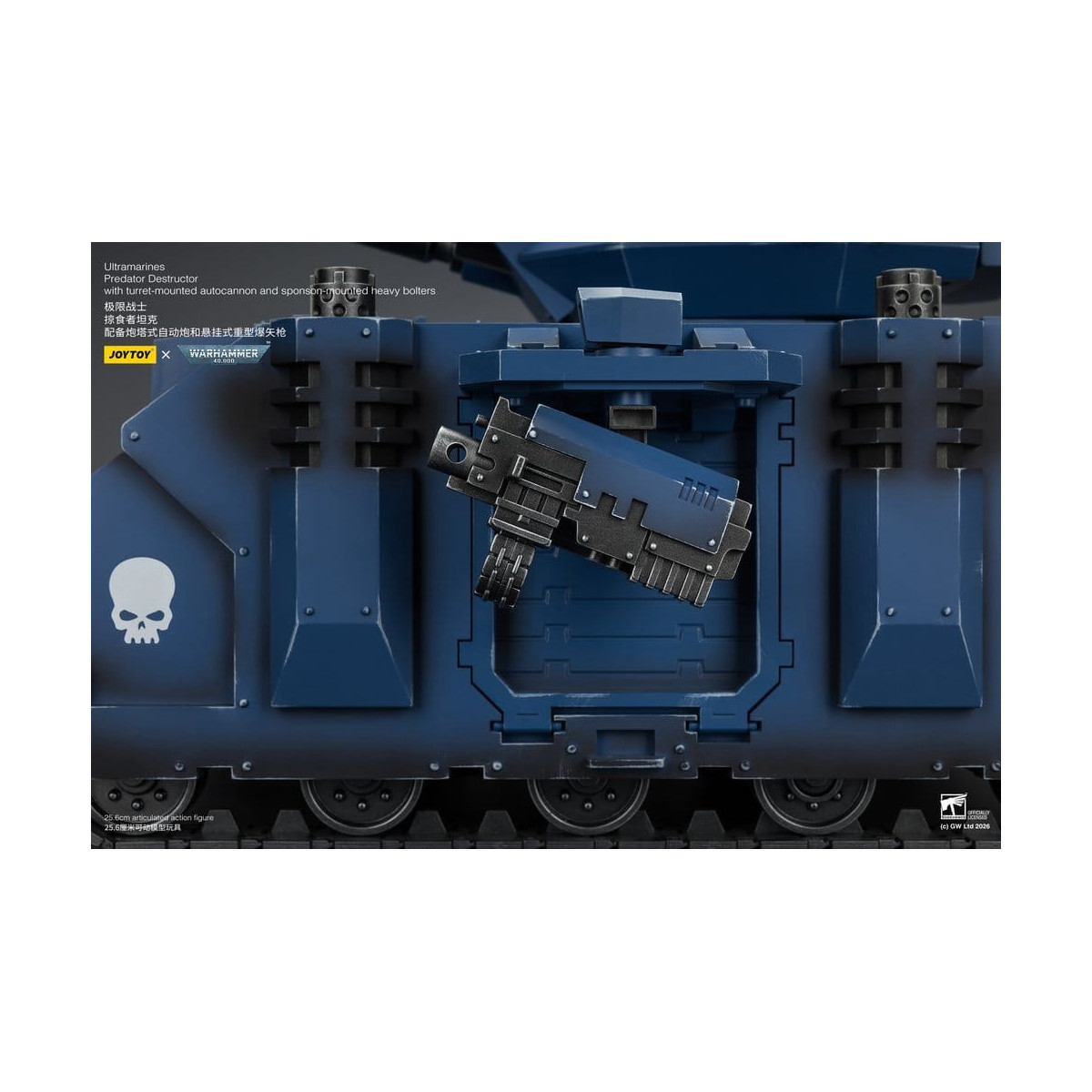 JoyToy - Space Marines - Ultramarines - Predator Destructor 1/18 - Warhammer 40K