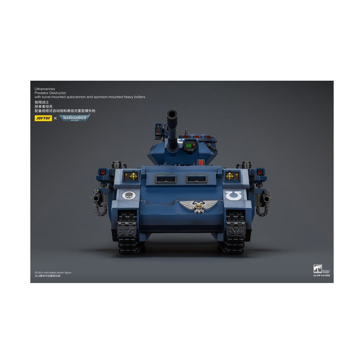JoyToy - Space Marines - Ultramarines - Predator Destructor 1/18 - Warhammer 40K