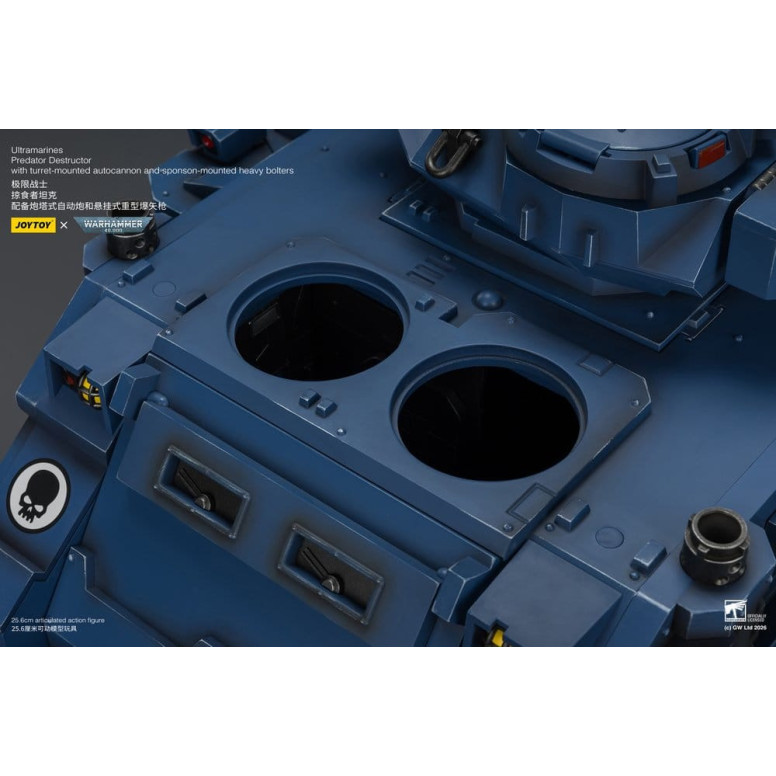 JoyToy - Space Marines - Ultramarines - Predator Destructor 1/18 - Warhammer 40K