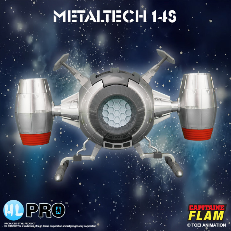 High Dream Metaltech 11 - Captain Future - Captain Future - Cyberlabe Retro Edition - Future Comet Figurine