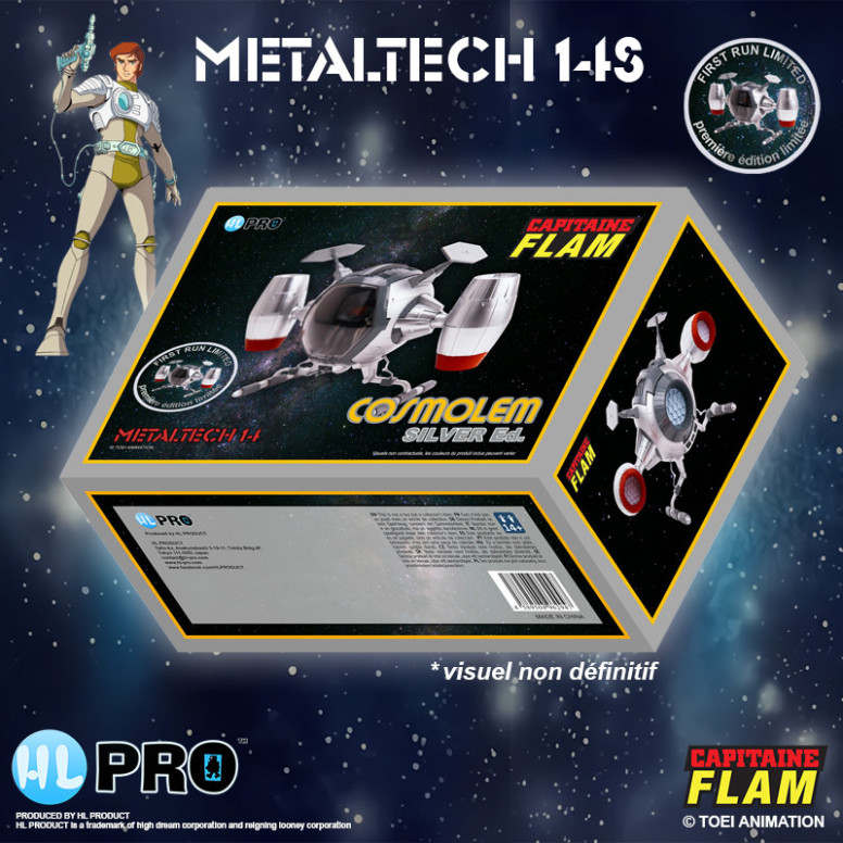 High Dream Metaltech 11 - Captain Future - Captain Future - Cyberlabe Retro Edition - Future Comet Figurine