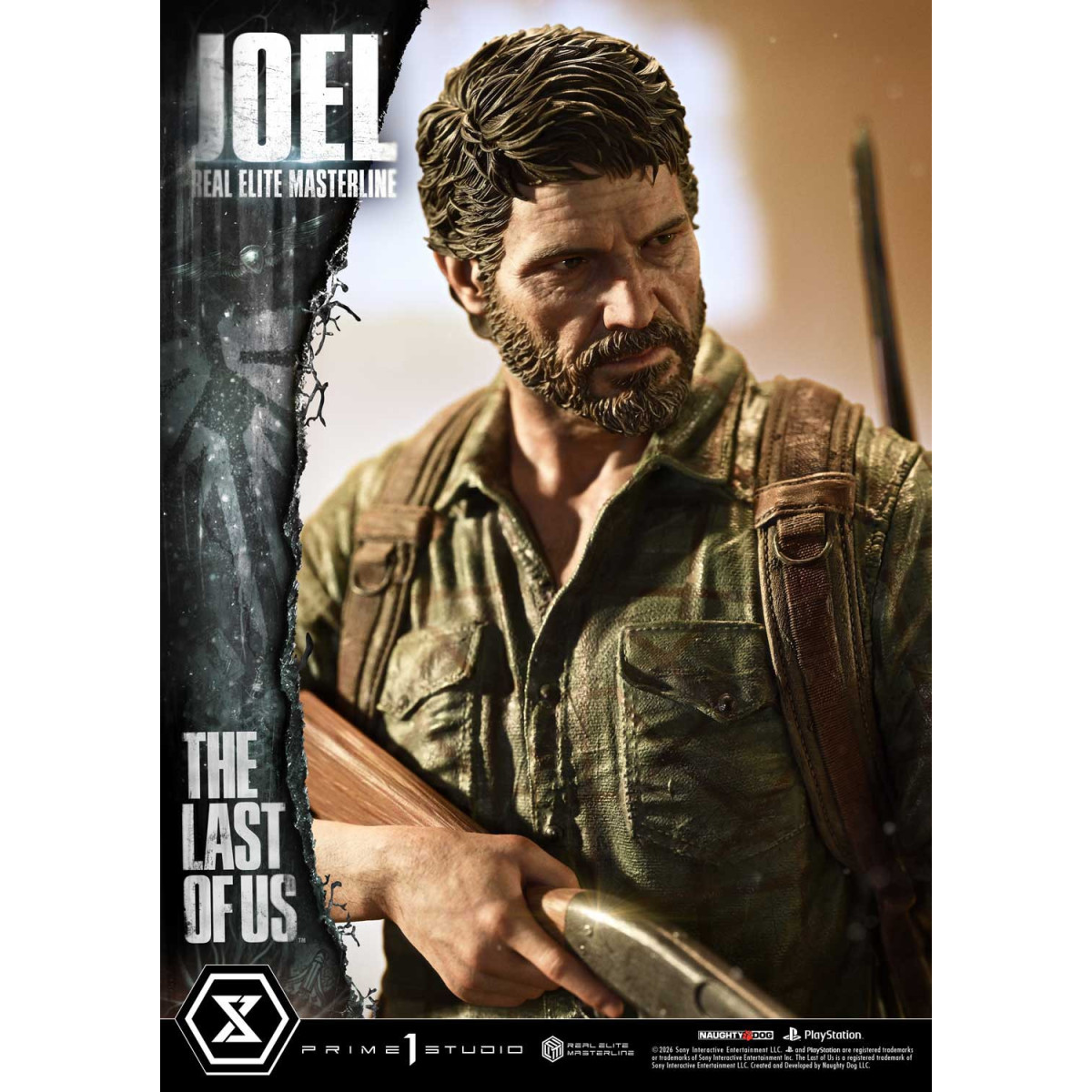 Prime 1 - Joel (The The Last of Us Part I) 1/4 Real Elite Masterline