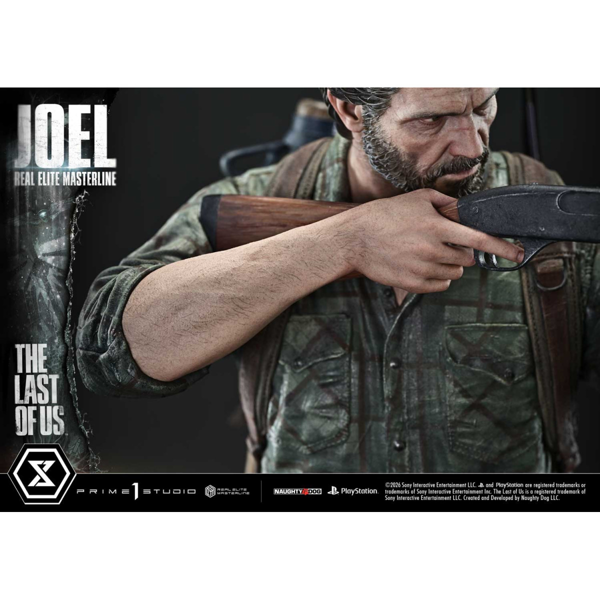 Prime 1 - Joel (The The Last of Us Part I) 1/4 Real Elite Masterline