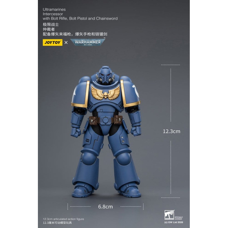 JoyToy Space Marines - Ultramarines - Intercessors 1/18 - Warhammer 40K