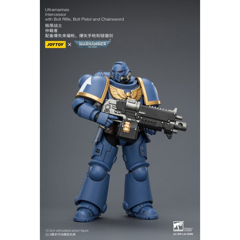 JoyToy Space Marines - Ultramarines - Intercessors 1/18 - Warhammer 40K