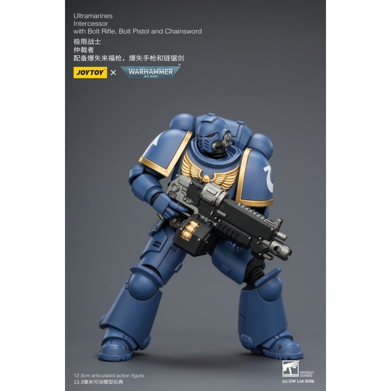 JoyToy Space Marines - Ultramarines - Intercessors 1/18 - Warhammer 40K