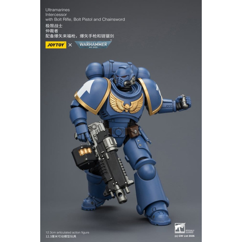 JoyToy Space Marines - Ultramarines - Intercessors 1/18 - Warhammer 40K