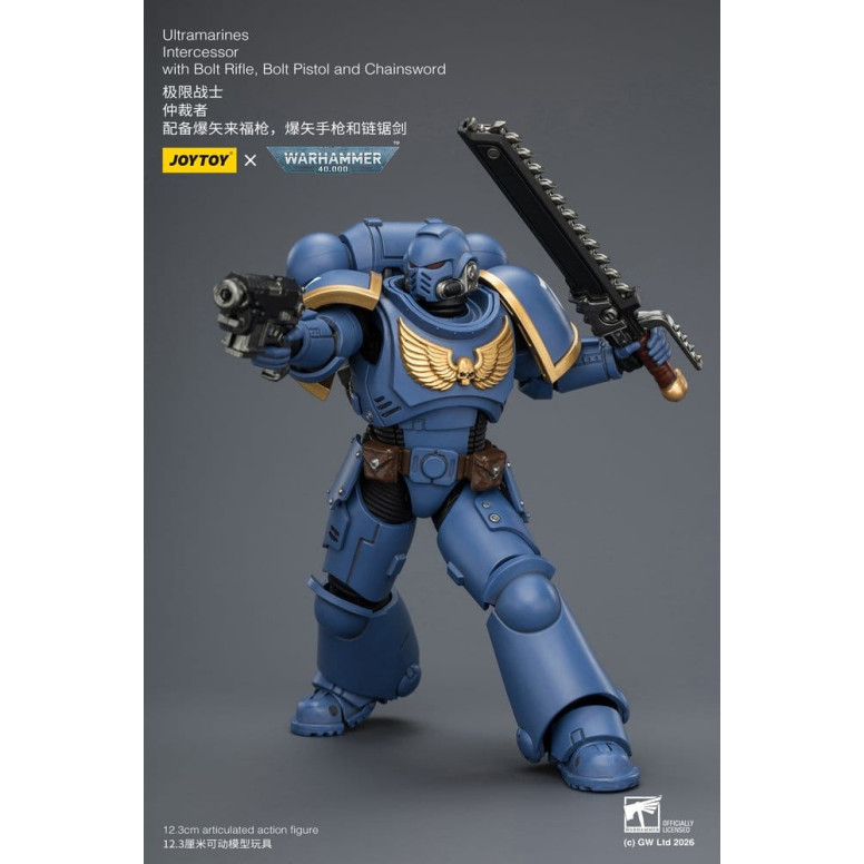 JoyToy Space Marines - Ultramarines - Intercessors 1/18 - Warhammer 40K