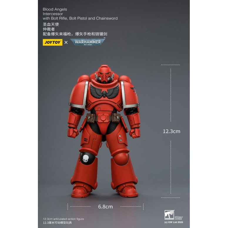 JoyToy Space Marines - Blood Angels - Intercessors 1/18 - Warhammer 40K