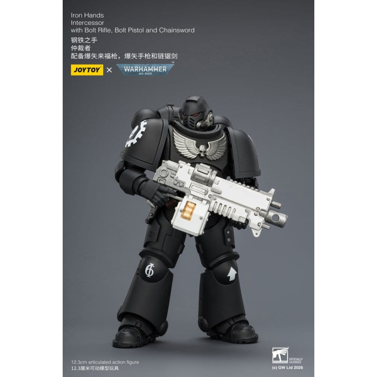 JoyToy Space Marines - Iron Hands - Intercessors 1/18 - Warhammer 40K