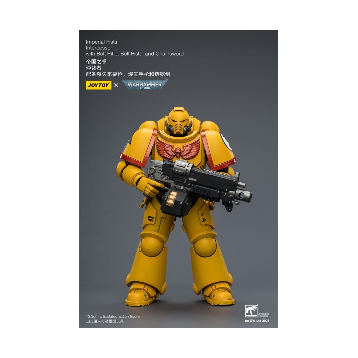 JoyToy Space Marines - Imperial Fists - Intercessors 1/18 - Warhammer 40K