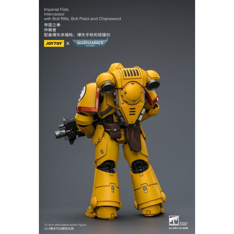 JoyToy Space Marines - Imperial Fists - Intercessors 1/18 - Warhammer 40K