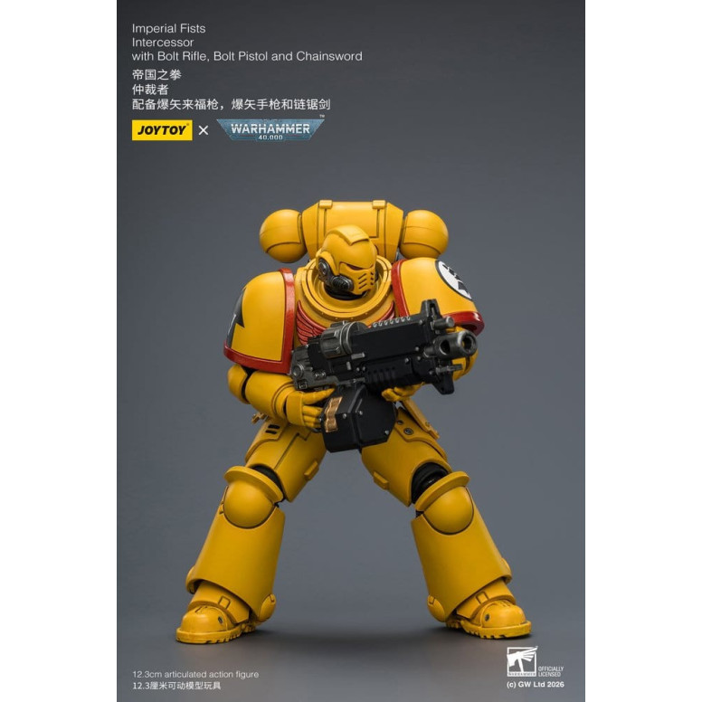 JoyToy Space Marines - Imperial Fists - Intercessors 1/18 - Warhammer 40K