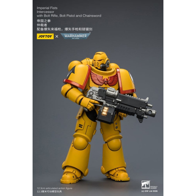 JoyToy Space Marines - Imperial Fists - Intercessors 1/18 - Warhammer 40K