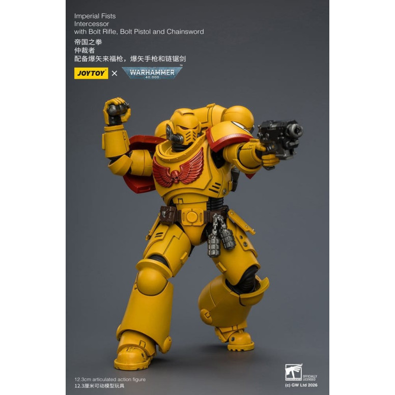 JoyToy Space Marines - Imperial Fists - Intercessors 1/18 - Warhammer 40K