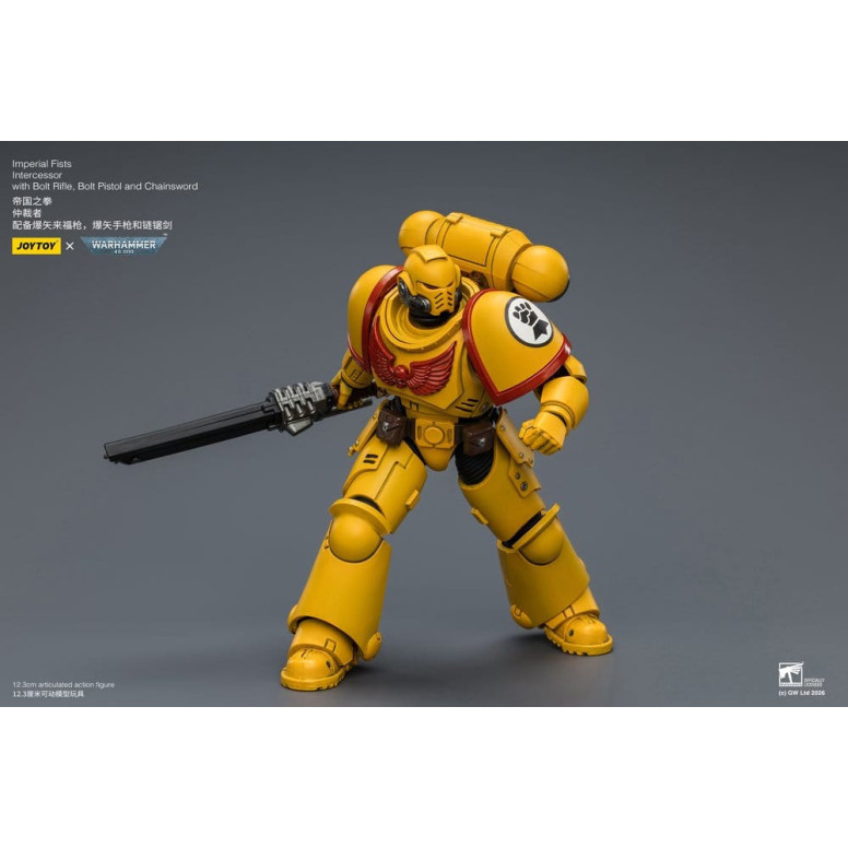 JoyToy Space Marines - Imperial Fists - Intercessors 1/18 - Warhammer 40K