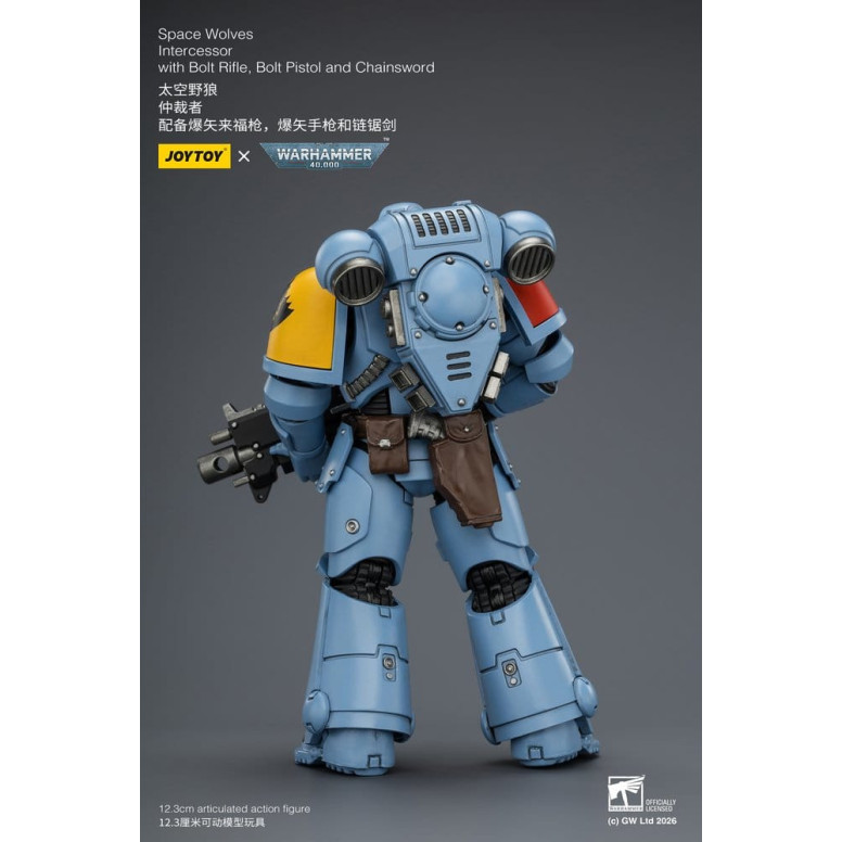 JoyToy Space Marines - Space Wolves - Intercessors 1/18 - Warhammer 40K
