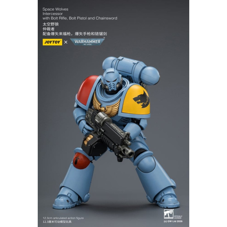 JoyToy Space Marines - Space Wolves - Intercessors 1/18 - Warhammer 40K
