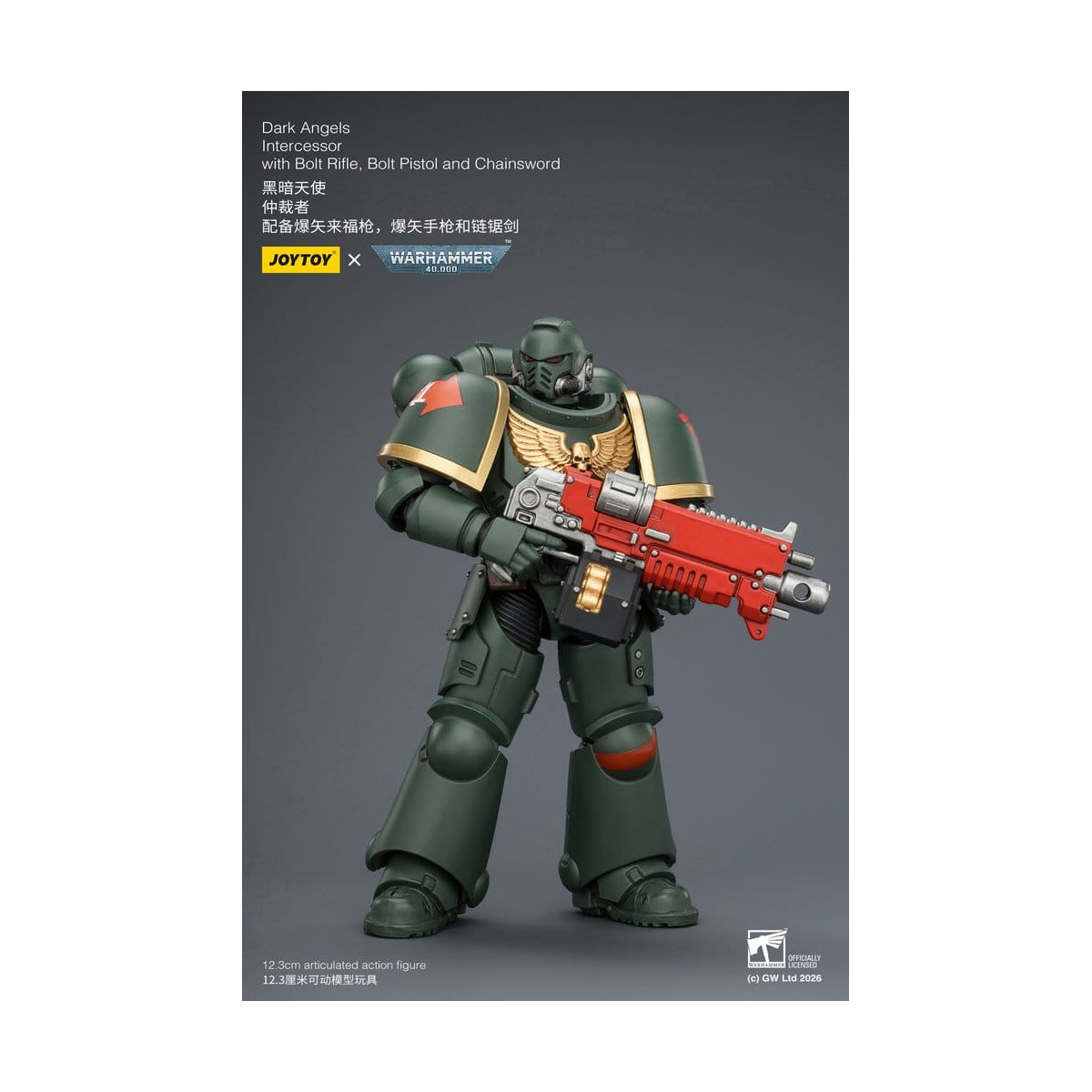 JoyToy Space Marines - Dark Angels - Intercessors 1/18 - Warhammer 40K