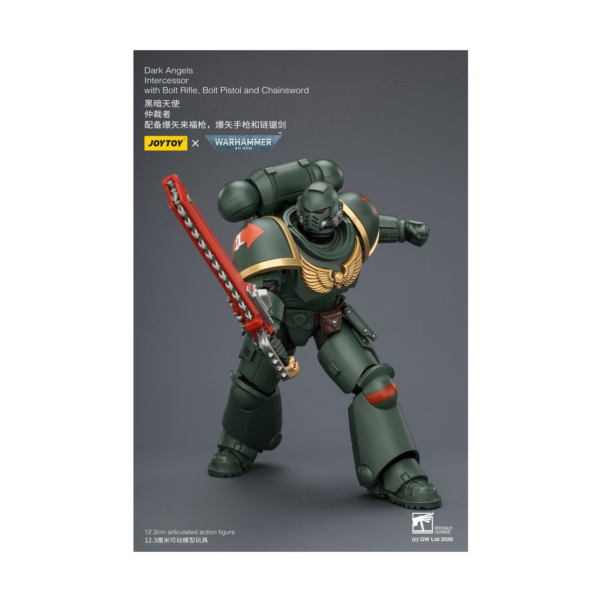 JoyToy Space Marines - Dark Angels - Intercessors 1/18 - Warhammer 40K