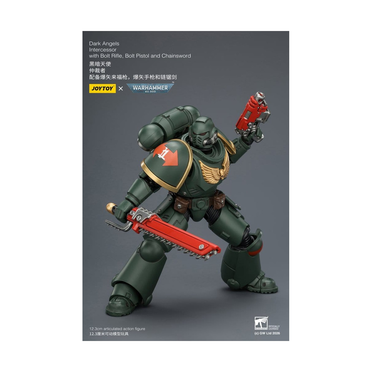 JoyToy Space Marines - Dark Angels - Intercessors 1/18 - Warhammer 40K