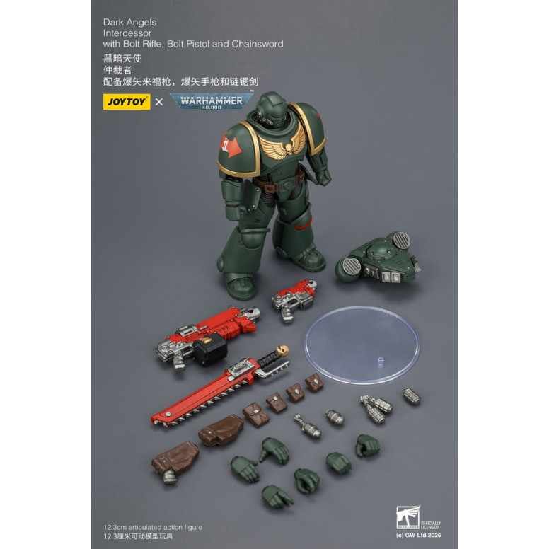 JoyToy Space Marines - Dark Angels - Intercessors 1/18 - Warhammer 40K