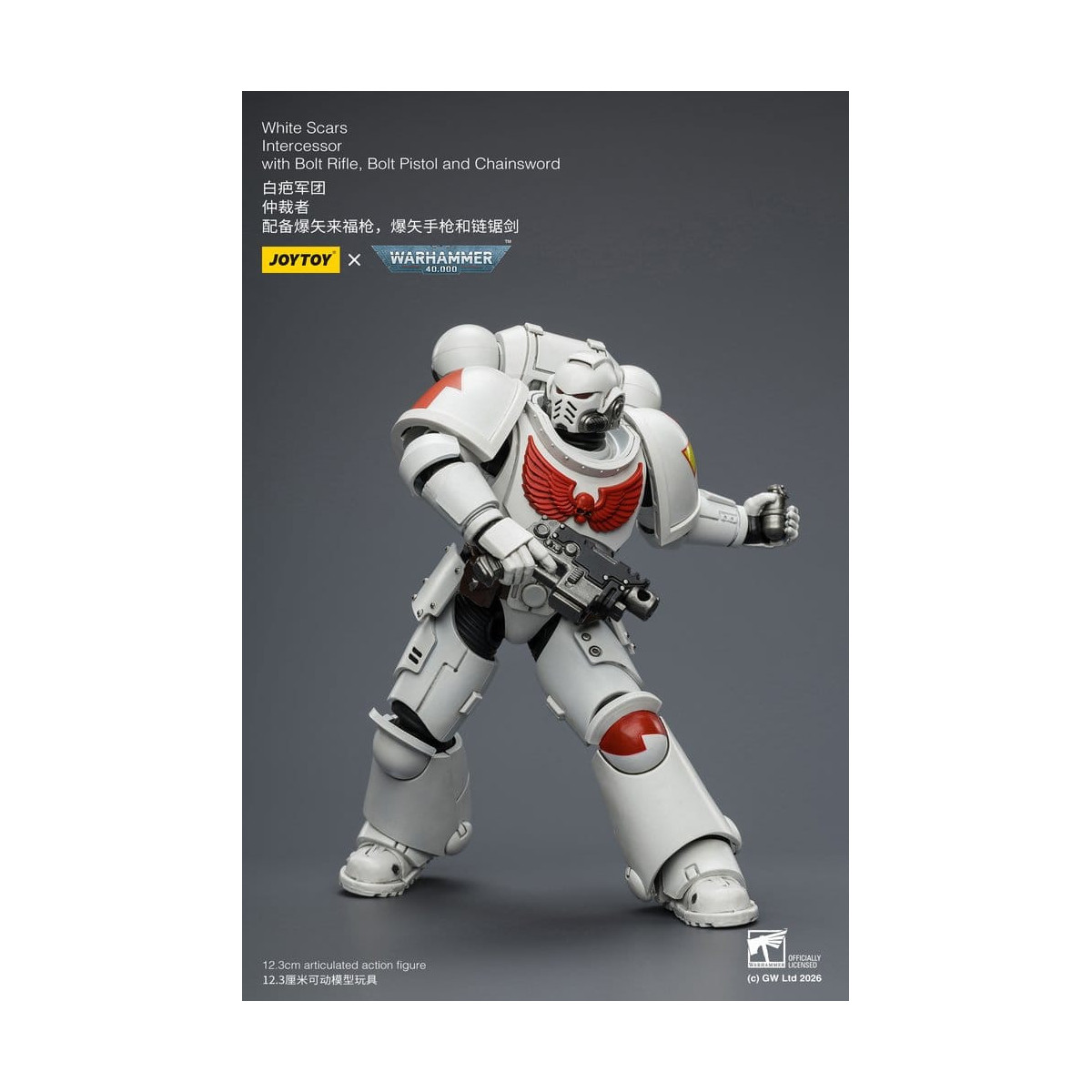 JoyToy Space Marines - White Scars - Intercessors 1/18 - Warhammer 40K