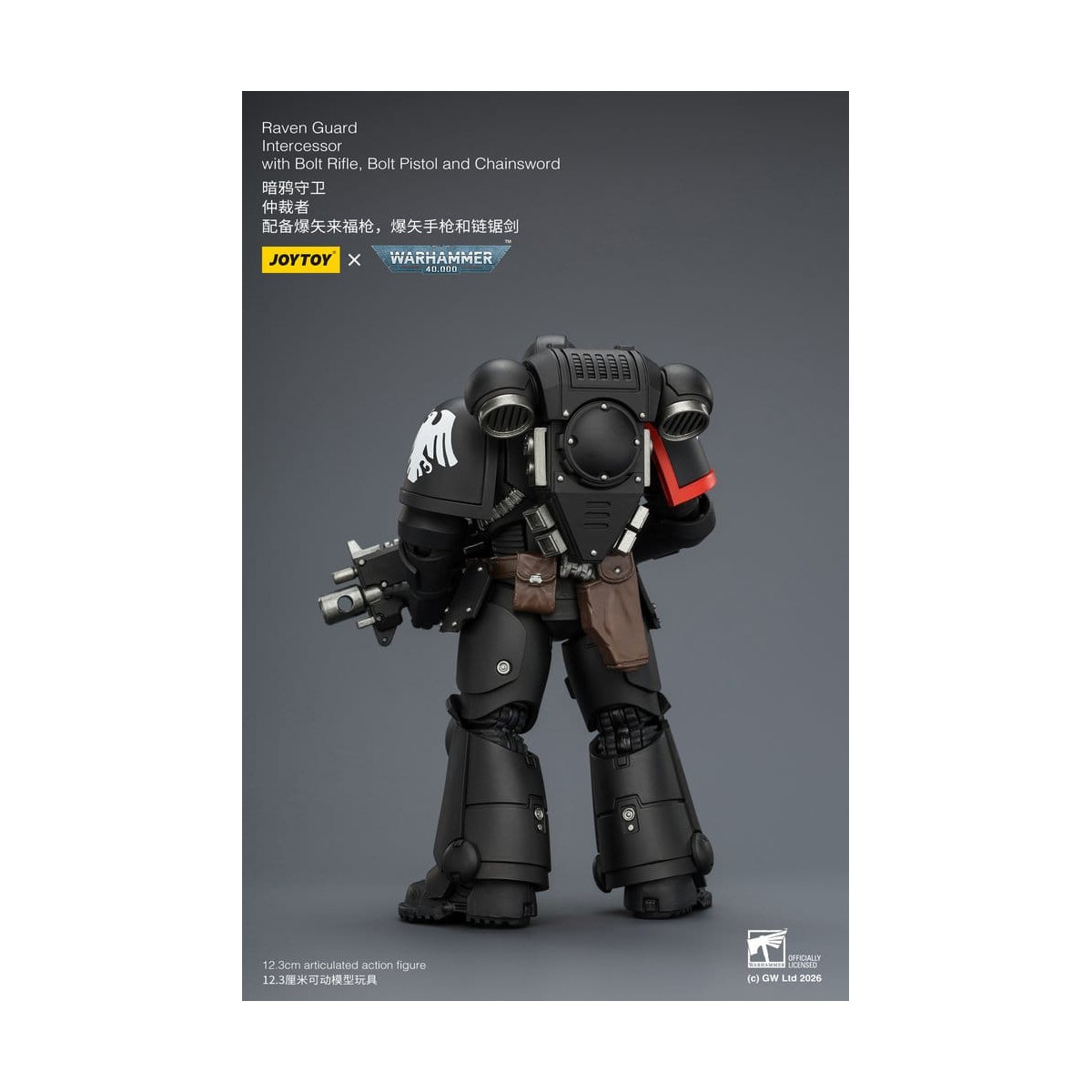 JoyToy Space Marines - Raven Guard - Intercessors 1/18 - Warhammer 40K