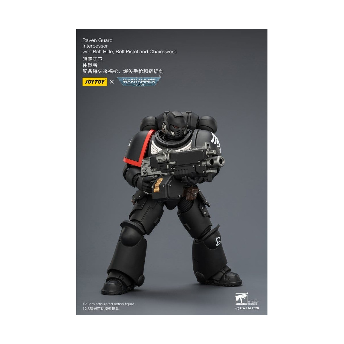JoyToy Space Marines - Raven Guard - Intercessors 1/18 - Warhammer 40K