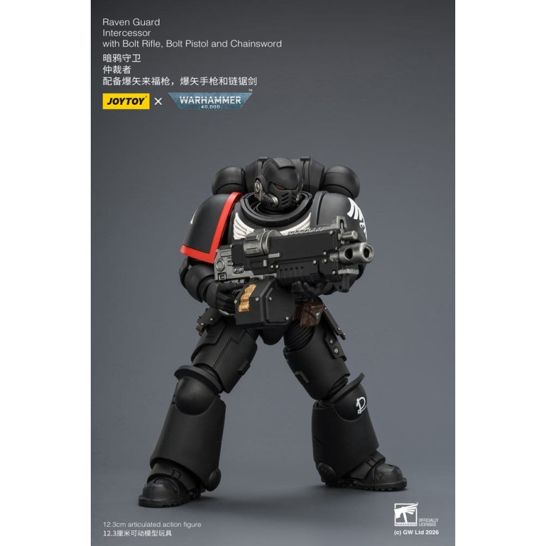 JoyToy Space Marines - Raven Guard - Intercessors 1/18 - Warhammer 40K