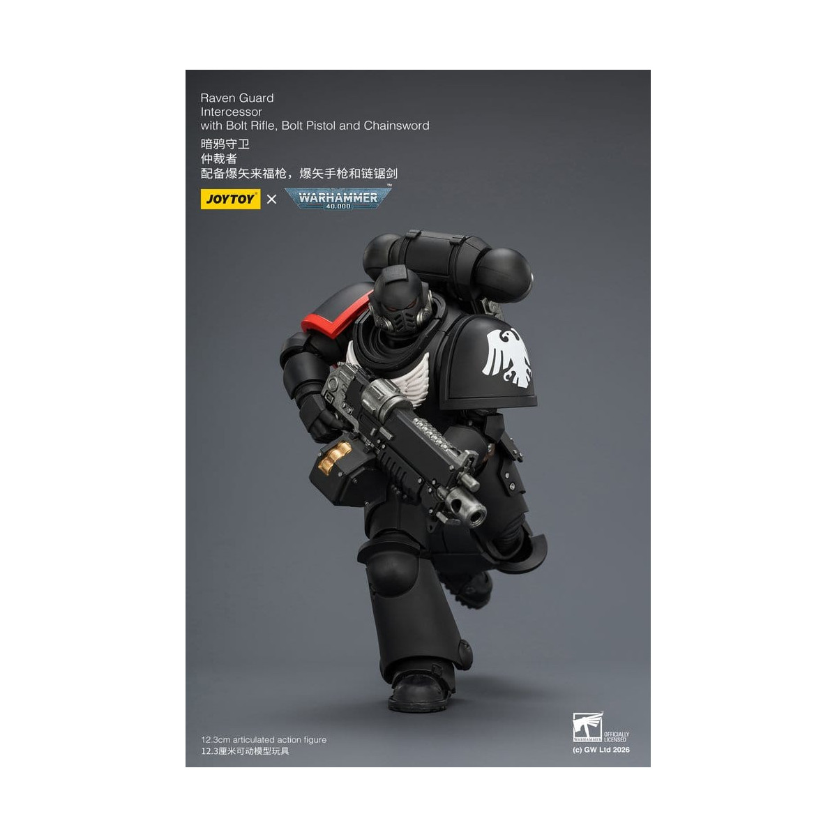 JoyToy Space Marines - Raven Guard - Intercessors 1/18 - Warhammer 40K