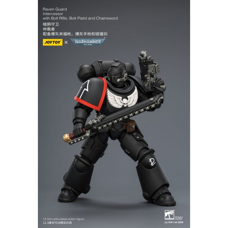 JoyToy Space Marines - Raven Guard - Intercessors 1/18 - Warhammer 40K