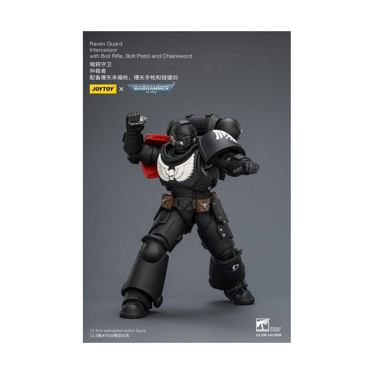 JoyToy Space Marines - Raven Guard - Intercessors 1/18 - Warhammer 40K