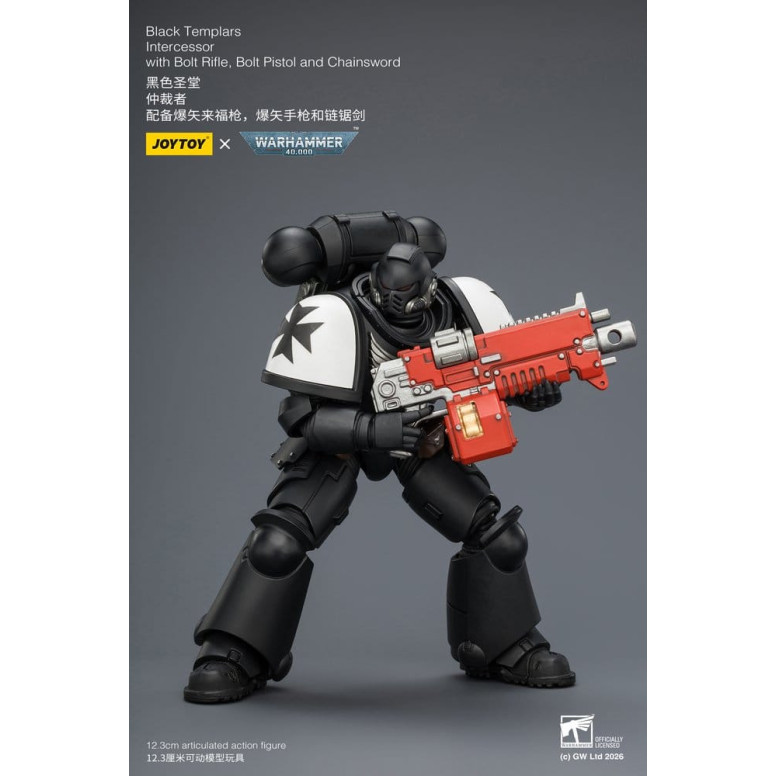 JoyToy Space Marines - Black Templars - Intercessors 1/18 - Warhammer 40K