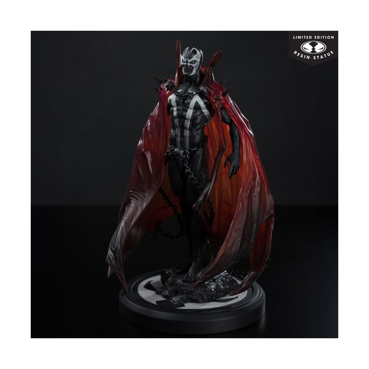 McFarlane - Spawn Schwarz Weiß & Rot All Over Statue 1/10 by Pupeteer Lee