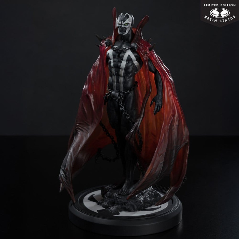 McFarlane - Spawn Schwarz Weiß & Rot All Over Statue 1/10 by Pupeteer Lee