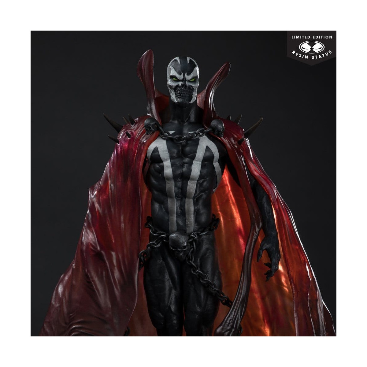 McFarlane - Spawn Schwarz Weiß & Rot All Over Statue 1/10 by Pupeteer Lee