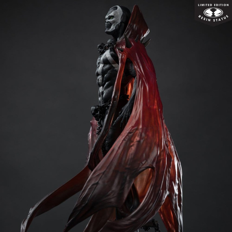 McFarlane - Spawn Schwarz Weiß & Rot All Over Statue 1/10 by Pupeteer Lee