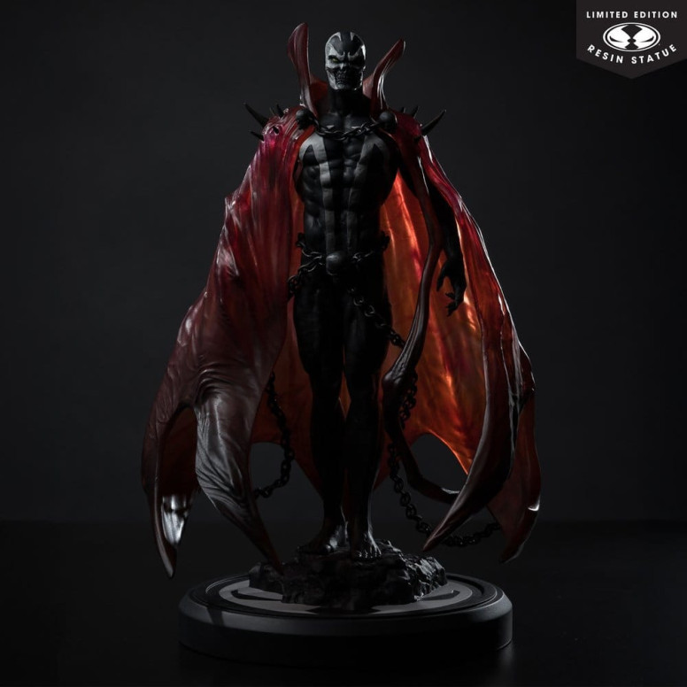 McFarlane - Spawn Schwarz Weiß & Rot All Over Statue 1/10 by Pupeteer Lee