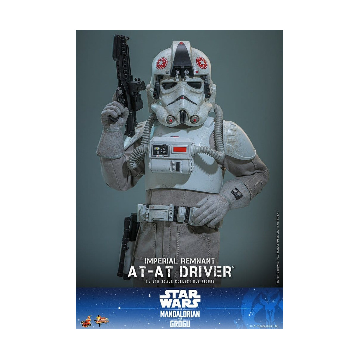 Hot Toys Star Wars - Imperial Remnant AT-AT Driver 1/6 MMS845 - Star Wars: The Mandalorian & Grogu