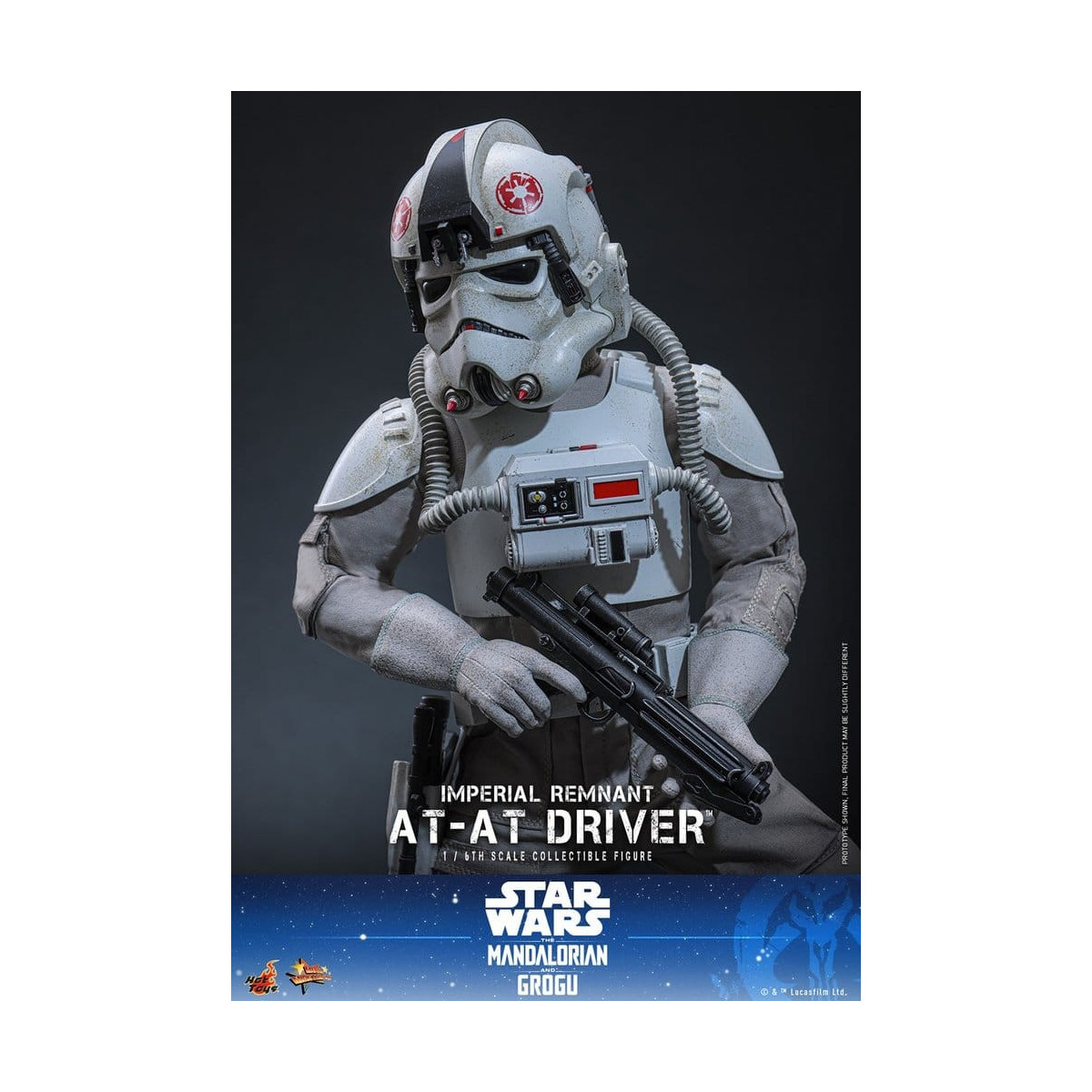 Hot Toys Star Wars - Imperial Remnant AT-AT Driver 1/6 MMS845 - Star Wars: The Mandalorian & Grogu