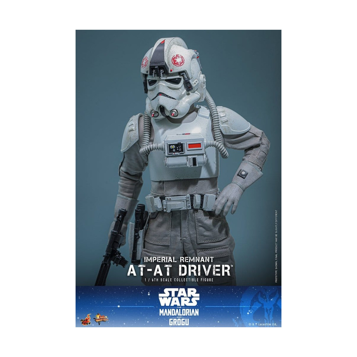 Hot Toys Star Wars - Imperial Remnant AT-AT Driver 1/6 MMS845 - Star Wars: The Mandalorian & Grogu